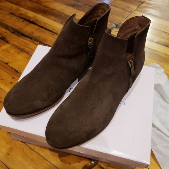 Eric Michael Isabella Brown Nubuck Boot US 10 NIB - Picture 1 of 8